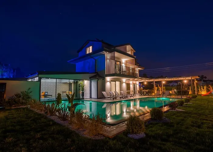 Calista 8 Kisilik Lueks Gezer Villa Fethiye
